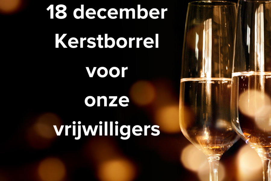 Kerstborrel voor Vrijwilligers