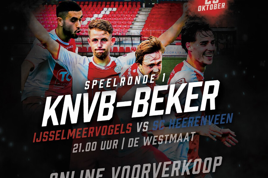 Bekervoetbal op De Westmaat!