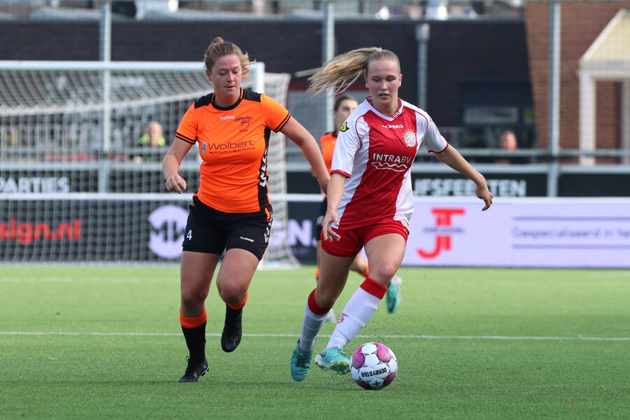 Vrouwen 1 proeft weer het zoet van de overwinning